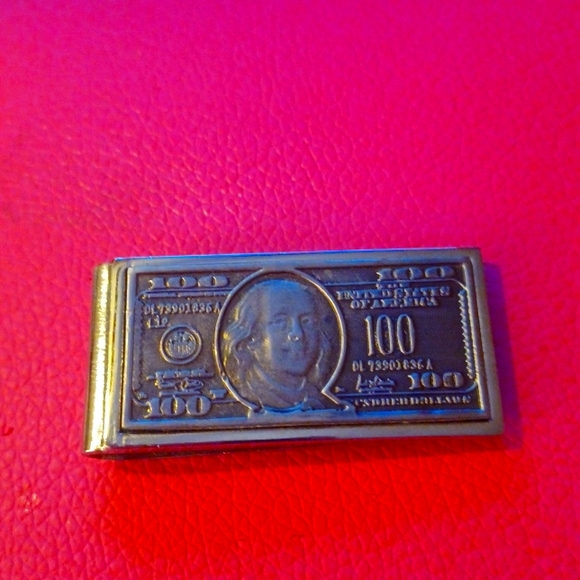 None Other - Vintage men's silver money clip